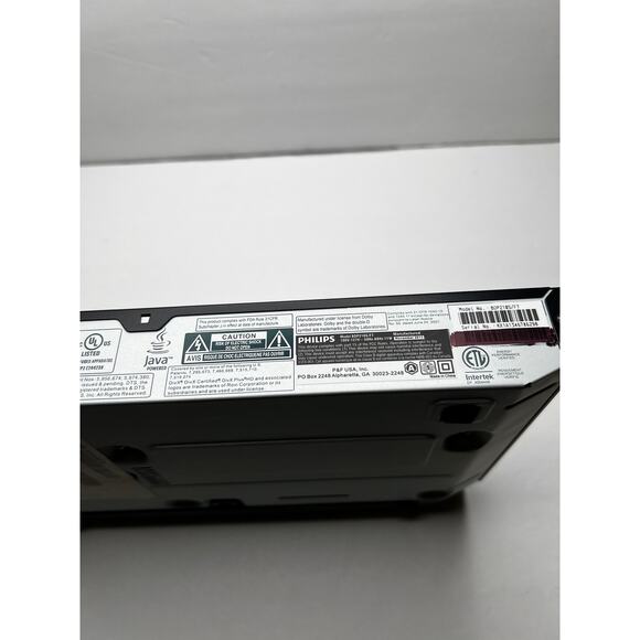Phillips Blu-ray Disc/ DVD model BDP2105/F7 player with remote+ - Picture 2 of 4